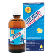 Eskimo Brain Omega 3.6.9, CoQ-10 and Vitamin D - 210ml