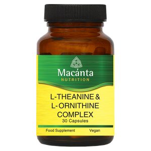 Macánta L-Theanine & L-Ornithine Complex 30 Capsules