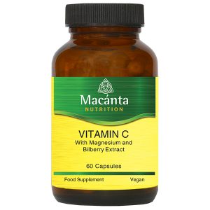 Macánta Vitamin C with Bilberry 60 Capsules