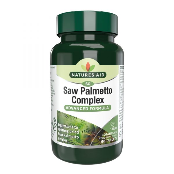 Natures Aid Saw Palmetto 60