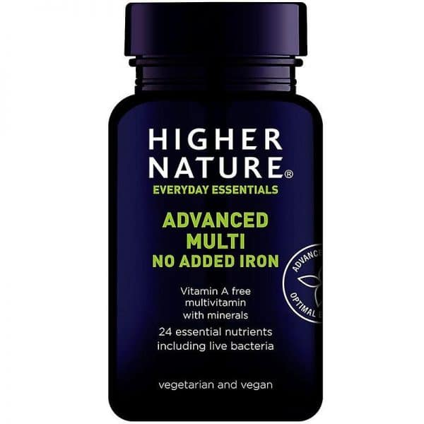 Higher Nature Advanced Multi No Added Iron 90 tablets