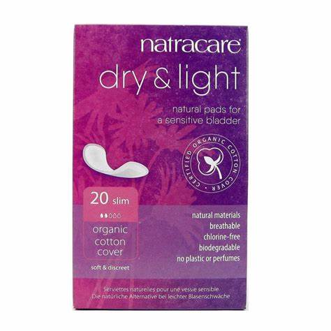 Natracare Dry & Light 20 pads