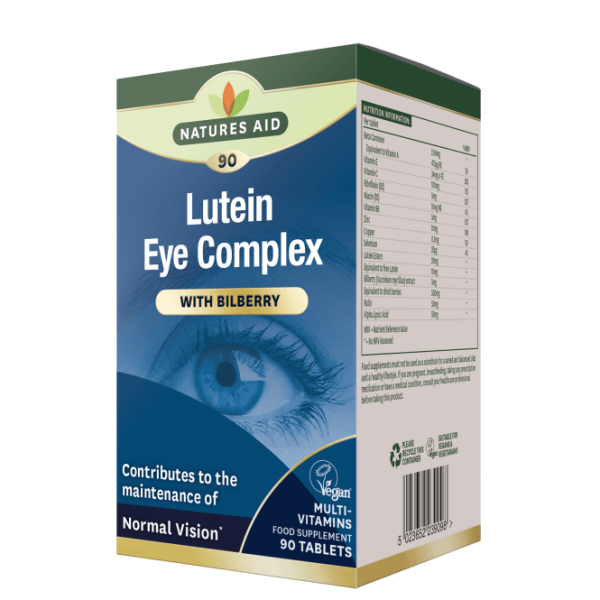 Natures Aid Lutein Eye Complex 90 tablets