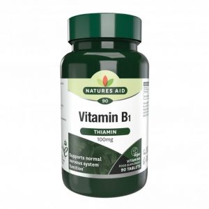Natures Aid Vitamin B1 Thiamin 90 tablets