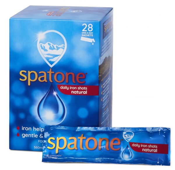 Spatone Natural One-A-Day Iron Water 28 sachets
