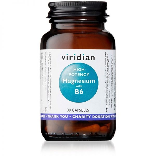 Viridian Magnesium with B6 30 capsules