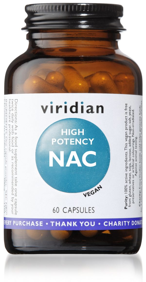 Viridian NAC High Potency 60 Capsules