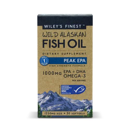 Wiley's Finest Peak EPA Fish Oil 30 capsules