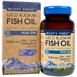 Wiley's Finest Peak EPA Fish Oil 60 capsules
