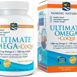 Nordic Naturals Ultimate Omega + CoQ10 60 Soft Gels