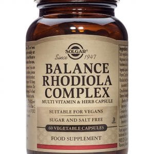 Solgar Balance Rhodiola Complex 60 Capsules