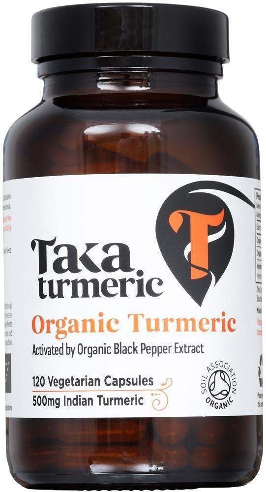 Taka Organic Turmeric 120 capsules
