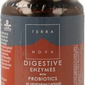 Terranova Digestive Enzymes with Probiotics 50 capsules