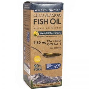 Wileys' Finest Peak Omega-3 Liquid Fish Oil 250ml