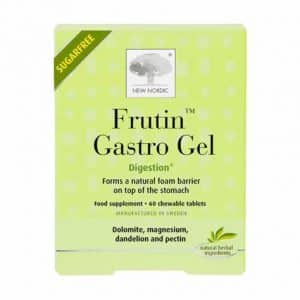 New Nordic Frutin Gastro Gel - 60 Chewable Tablets