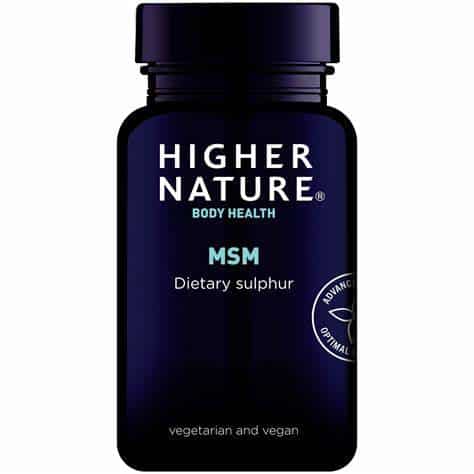 Higher Nature MSM - 90 Tablets