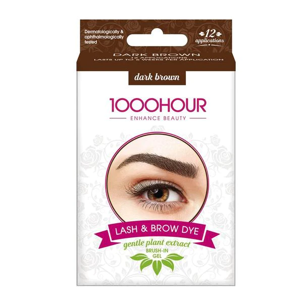 1000 Hour Lash & Brow Dye - Dark Brown