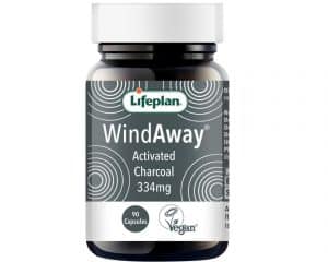 LifePlan Wind Away Activated Charcoal - 90 Capsules