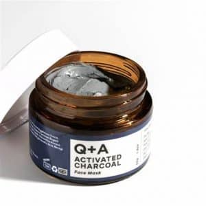 Q+A Activated Charcoal Face Mask - 50g