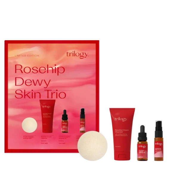 Trilogy Rosehip Dewy Skin Trio Gift Set