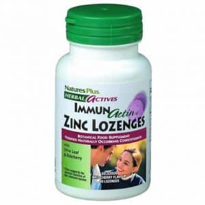 NaturesPlus ImmunActin Zinc Lozenges - 60 Lozenges