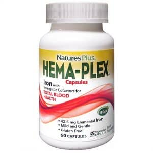 NaturesPlus Hema-Plex 60 Chewables