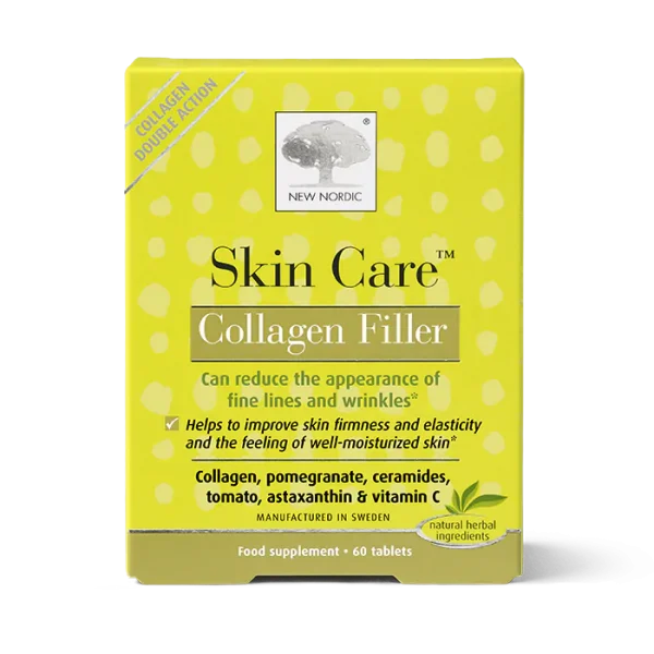 New Nordic Skin Care Collagen Filler - 60 Tablets