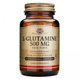 Solgar L-Glutamine 500mg - 50 Capsules