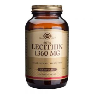 Solgar Lecithin - 100 Softgels