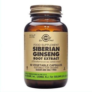 Solgar Siberian Ginseng - 60 Capsules