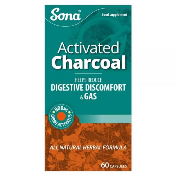 Sona Activated Charcoal - 60 Capsules