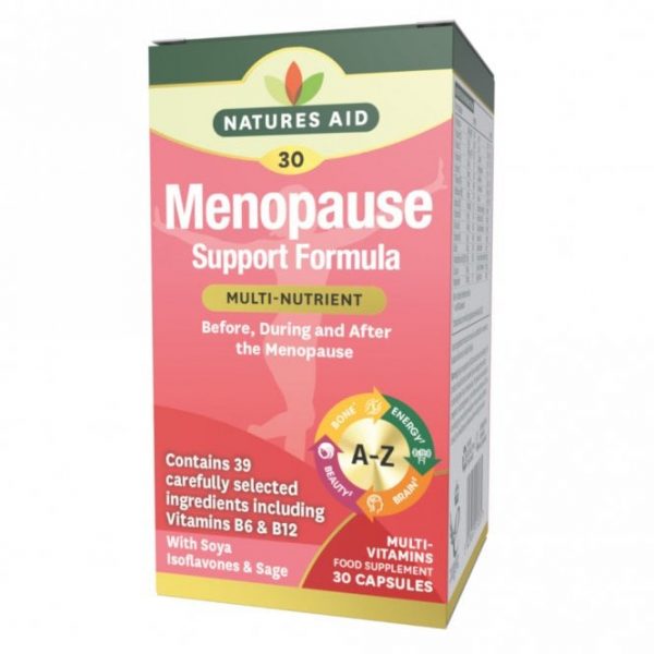 Natures Aid Menopause Support Formula - 30 Capsules