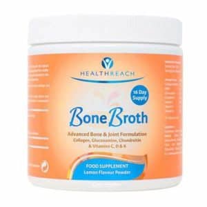 Health Reach Bone Broth - 125g - Lemon Flavoured Powder