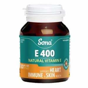 Sona Vitamin E 400 - 30 Capsules