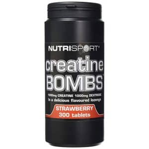 Nutri Sport Strawberry Creatine Bombs - 300 Tablets