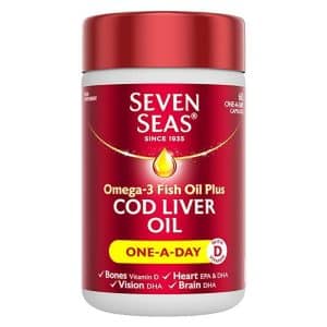 Seven Seas Cod Liver Oil One-A-Day Capsules - 120 Capsules