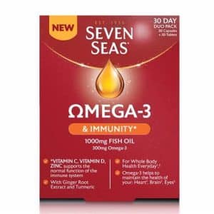 Seven Seas Omega-3 and Immunity - 30 Day Duo Pack