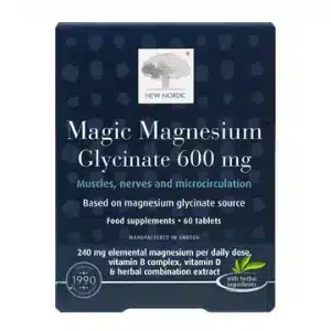 New Nordic Magic Magnesium 600mg - 60 Tablets